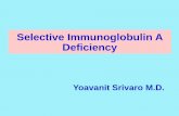 Selective immunoglobulin A deficiency