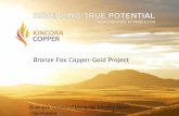 23.04.2012, PRESENTATION, Bronze fox copper gold project revealing true potential – from discovery to production,  Igor A. Kovarsky