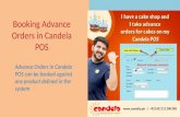 Book Advance Orders with Candela POS