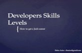 Developer skills levels