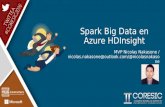 Azure Spark - Big Data - Coresic 2016