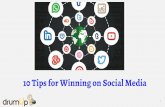 10 tips for winning on social media