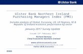 Ulster Bank Northern Ireland Purchasing Managers Index (PMI) Slide Pack - January 2017