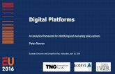 Digital Platforms: an analytical framework for identifying and evaluating policy options