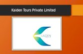 Kaiden tours profile