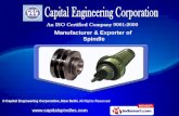 Grinding Spindles For VTL by Capital Engineering Corporation New Delhi New Delhi.ppsx