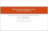 Terrat | Aug-15 | Smart Village Projects From A Tanzanian Perspective.