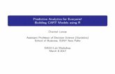 Predictive Analytics for Everyone!  Building CART Models using R - Chantal D. Larose, Ph.D.
