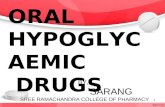 Oral hypoglycaemic drugs