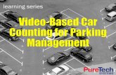 Video-Based Vehicle Counting for Parking Management