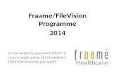 Fraame filevision programme 2014