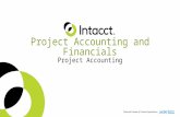 Intacct Project Accounting and Financials for your Services Business