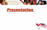 Presentations small topics