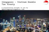 Singapore – Vietnam Double Tax Treaty