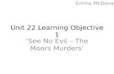 See No Evil - The Moors Murders