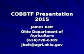 Ohio dept. of Agriculture pesticide enforcement by James Belt