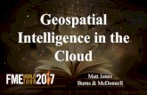 Geospatial Intelligence in the Cloud