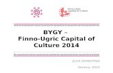 Bygy - Finno-Ugric Capital of Culture 2014 @ UN Geneva