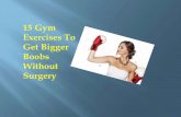 15 Gym Exercises To Get Bigger Boobs Without Surgery | GetUpWise