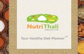 Nutri Thali - Your Healthy Diet Planner