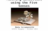 Teaching Literature Using the Five Senses