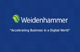 Weidenhammer Digital Transformation Presentation