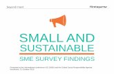 Small and Sustainable - SME Survey Findings