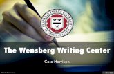 The Wensberg Writing Center