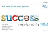 SAP HANA on IBM Power Systems by John Hedge