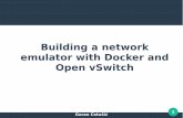 Building a network emulator with Docker and Open vSwitch