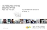 NXP presentation at Secure Identifications 2016