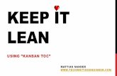 Keep It Lean - TCUK 2015