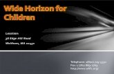 Wide horizon for children project