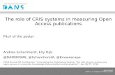 The role of CRIS systems in measuring Open Access publications