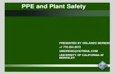 Ppe and plant safety
