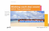 Tax Calendar guide 2015
