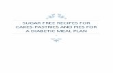 Sugar Free Recipes For Cakes Pastries And Pies For A Diabetic Meal Plan