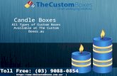 Candle Boxes | Custom Candle Boxes