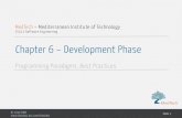 Software Engineering - chp6- development phase