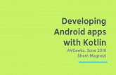 Building android apps with kotlin