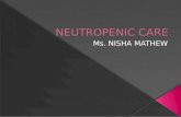 Neutropenic care