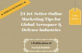 24 jet setter online marketing tips for global aerospace & defense industries