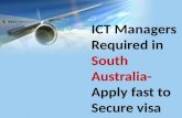 Ict managers required in south australia