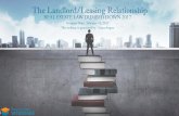 The Landlord/ Leasing Relationship (Series: REAL ESTATE INVESTING DUMBED DOWN SO YOU WANT TO BE A LANDLORD? 1.0)