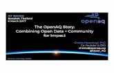 Bangkok | Mar-17 | The OpenAQ Story: Combining Open Data + Community for Impact
