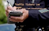 Traffic tickets las  vegas