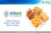 Global Popcorn Market 2016-2020 - Market Report