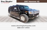 Used 2007 Hummer H2 at Temple, Austin, Dallas, Houston TX