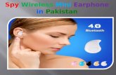 Spy wireless mini earphone in pakistan