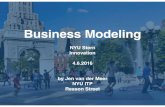 Stern NYU Innovation : Business Model Canvas Introduction